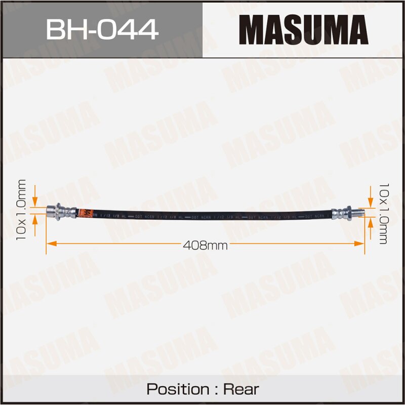 Шланг тормозной "Masuma" T- /rear/ LiteAce, TownAce SR4#, CR4#
Шланг тормозной "Masuma" T- /rear/ LiteAce, TownAce SR4#, CR4#