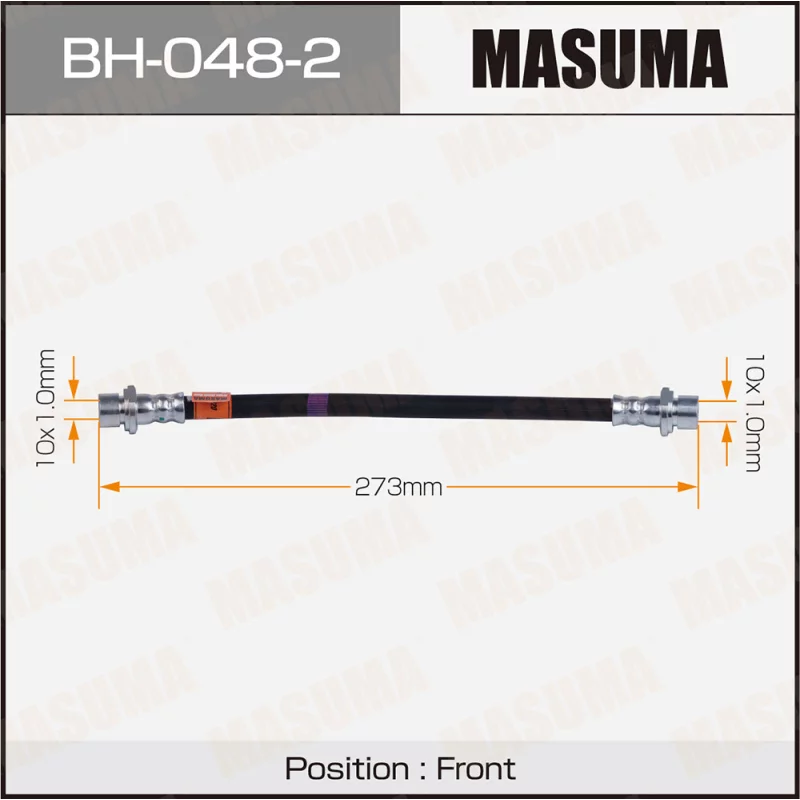 Шланг тормозной "Masuma" T- /front/rear/ Estima, Lucida CXR,TCR1#,2# IN, TownAce AZR6#
Шланг тормозной "Masuma" T- /front/rear/ Estima, Lucida CXR,TCR1#,2# IN, TownAce AZR6#