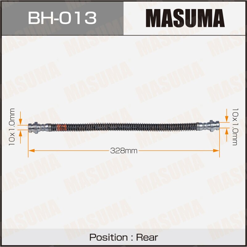 Шланг тормозной MASUMA BH-013
Шланг тормозной MASUMA BH-013