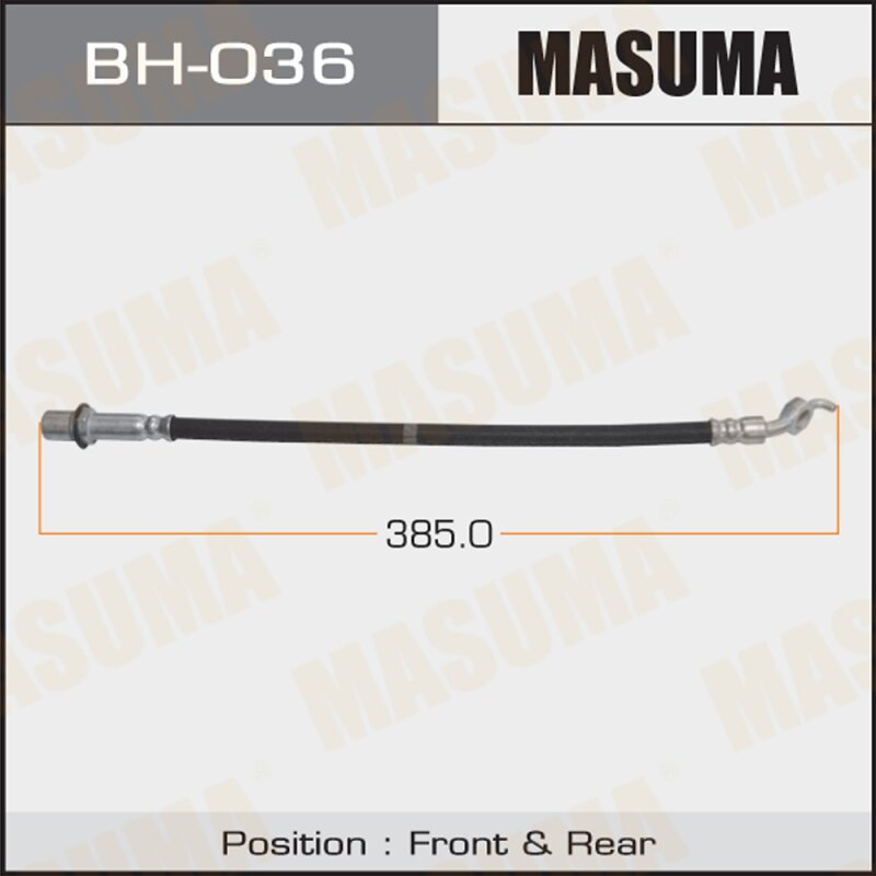 Шланг тормозной MASUMA BH-036
Шланг тормозной MASUMA BH-036