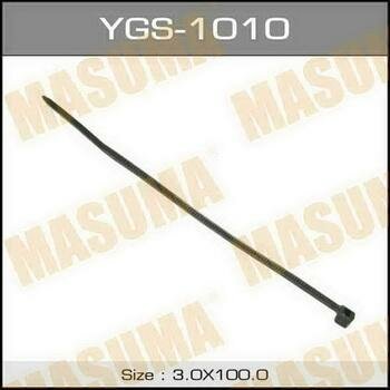 Хомут пластиковый MASUMA YGS-1010 черный 3х100, 100 шт (стоимость за упаковку 100 шт
Хомут пластиковый MASUMA YGS-1010 черный 3х100, 100 шт (стоимость за упаковку 100 шт