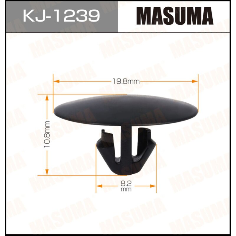 Клипса крепежная MASUMA KJ-1239 (OEM 90467-08136)
Клипса крепежная MASUMA KJ-1239 (OEM 90467-08136)