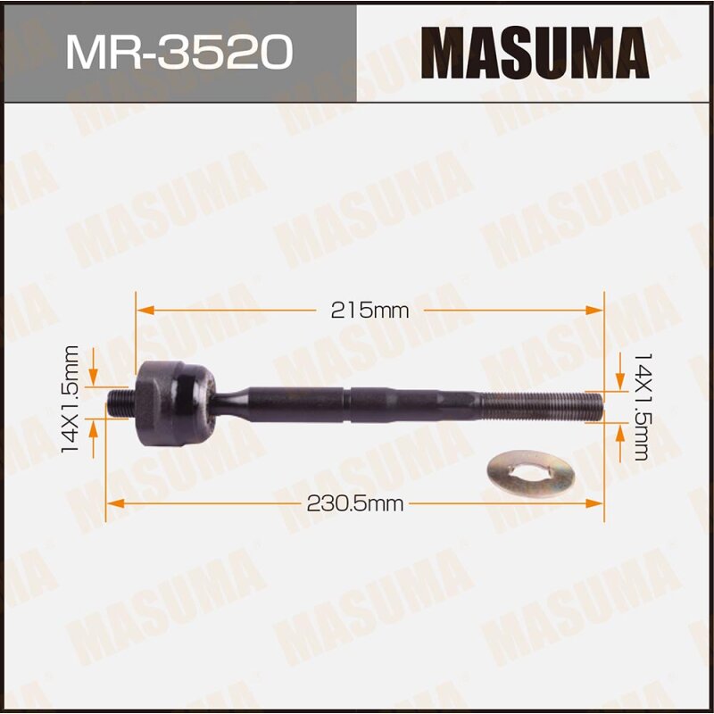 Рулевая тяга "Masuma" ESTIMA/ TCR1#, TCR2#, CXR1#, CXR2#
Рулевая тяга "Masuma" ESTIMA/ TCR1#, TCR2#, CXR1#, CXR2#