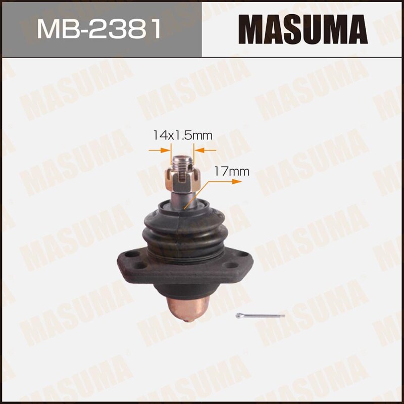 Шаровая опора "Masuma" front up LITEACE/TOWNACE/ CR4#, KR4#
Шаровая опора "Masuma" front up LITEACE/TOWNACE/ CR4#, KR4#