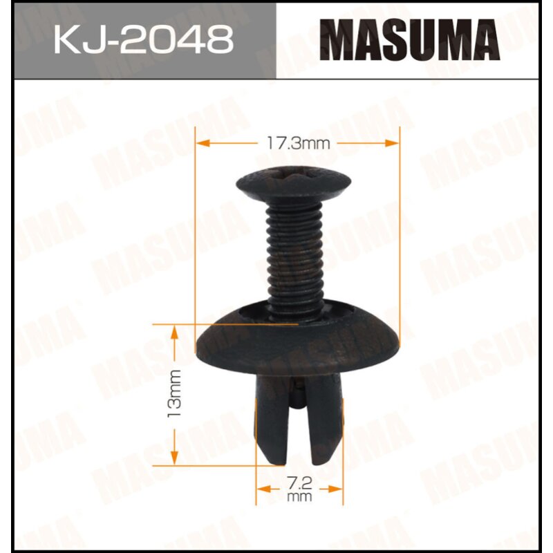 Клипса крепежная MASUMA KJ-2048 (OEM MB887567)
Клипса крепежная MASUMA KJ-2048 (OEM MB887567)