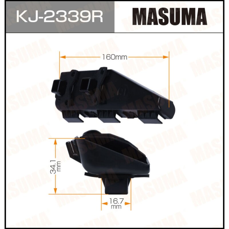 Клипса крепежная MASUMA KJ-2339R (OEM 52155-12290)
Клипса крепежная MASUMA KJ-2339R (OEM 52155-12290)