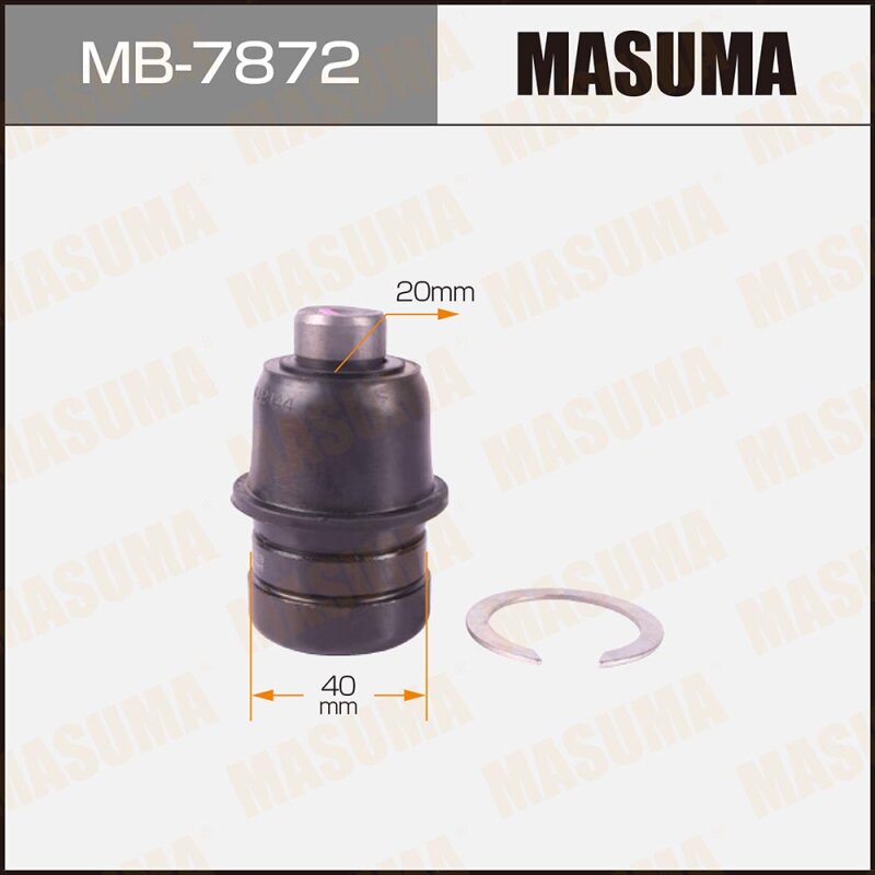 Шаровая опора "Masuma" front low AIRTREK/ CU2W, CU4W, CU5W
Шаровая опора "Masuma" front low AIRTREK/ CU2W, CU4W, CU5W
