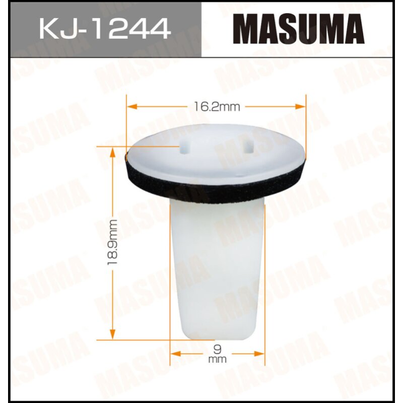 Клипса крепежная MASUMA KJ-1244 (OEM 90189-05081)
Клипса крепежная MASUMA KJ-1244 (OEM 90189-05081)