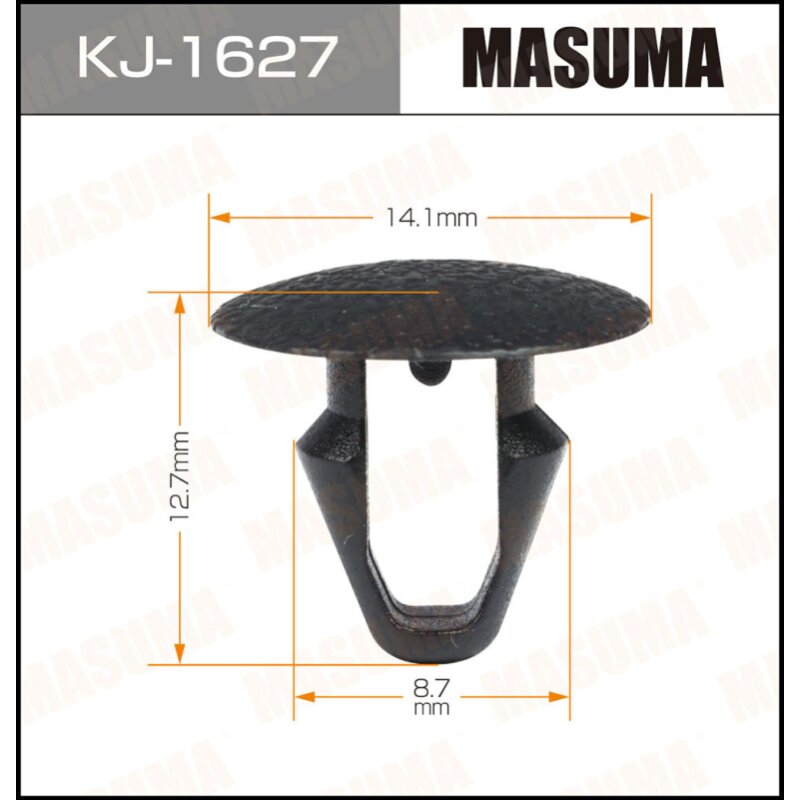 Клипса крепежная MASUMA KJ-1627 (OEM MR175122)
Клипса крепежная MASUMA KJ-1627 (OEM MR175122)