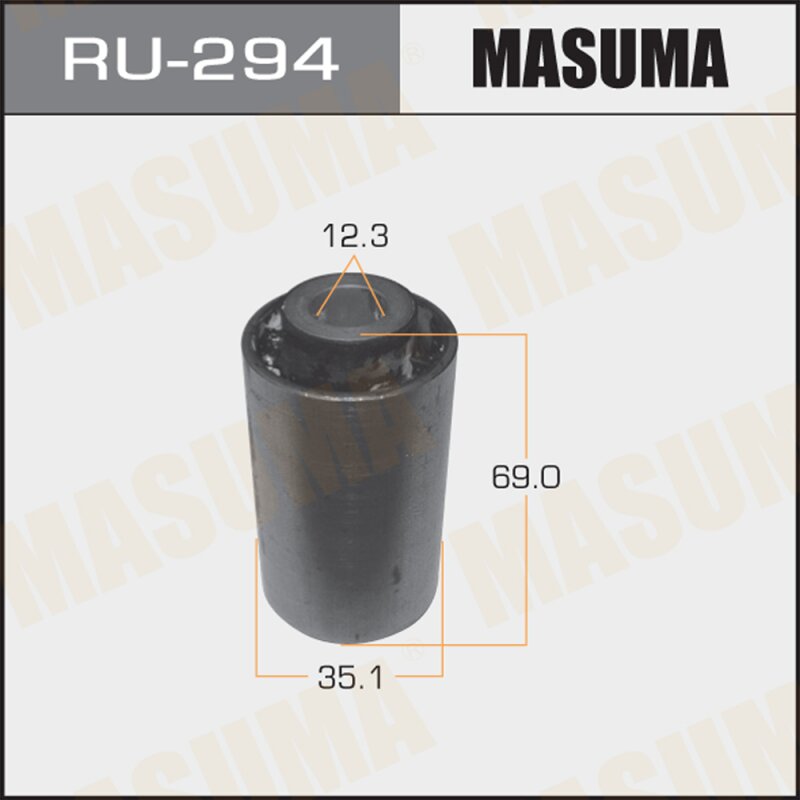 Сайлентблок "Masuma" TITAN/WEFAT/ rear
Сайлентблок "Masuma" TITAN/WEFAT/ rear