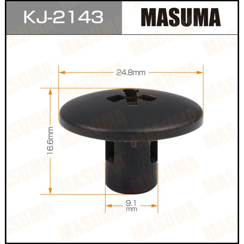 Клипса крепежная MASUMA KJ-2143 салонная черная (OEM 94099AA000OE
Клипса крепежная MASUMA KJ-2143 салонная черная (OEM 94099AA000OE