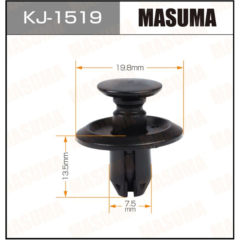 Клипса крепежная MASUMA KJ-1519 (OEM 01553-03753)
Клипса крепежная MASUMA KJ-1519 (OEM 01553-03753)
