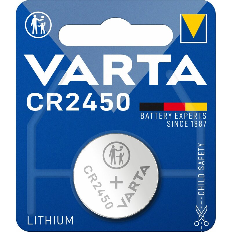 Батарейка литиевая Varta Professional Electronic, CR2450 (Ø24,0x5,0мм), 3В, 1 шт.
Батарейка литиевая Varta Professional Electronic, CR2450 (Ø24,0x5,0мм), 3В, 1 шт.