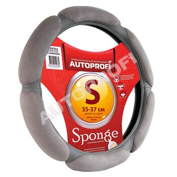 Оплетка на руль AUTOPROFI, кожа и алькантара, серый цвет, размер S (35-37см)
Оплетка на руль AUTOPROFI, кожа и алькантара, серый цвет, размер S (35-37см)