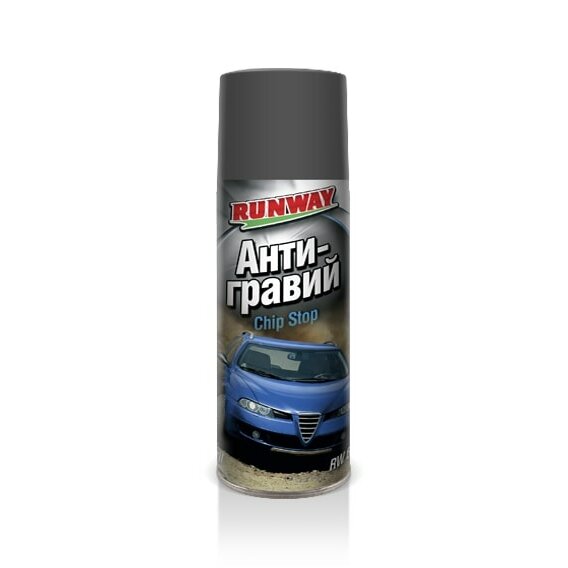 Антигравий Runway Chip Stop, серый, аэрозоль 450мл, арт. RW6100
Антигравий Runway Chip Stop, серый, аэрозоль 450мл, арт. RW6100