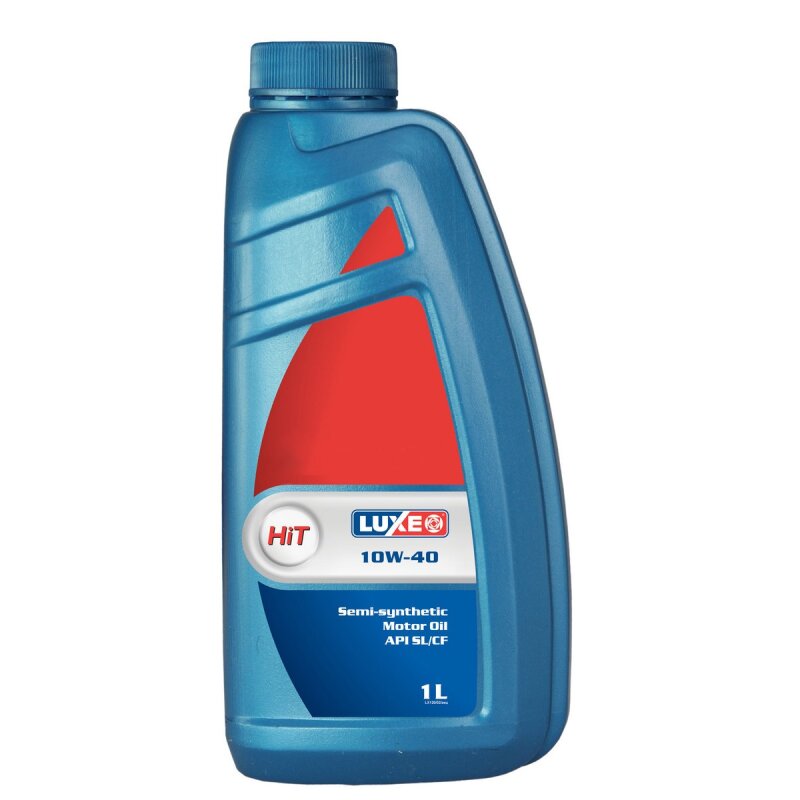 Масло моторное Luxe HIT 10w40 полусинтетическое, SL/CF, универсальное, 1л
Масло моторное Luxe HIT 10w40 полусинтетическое, SL/CF, универсальное, 1л