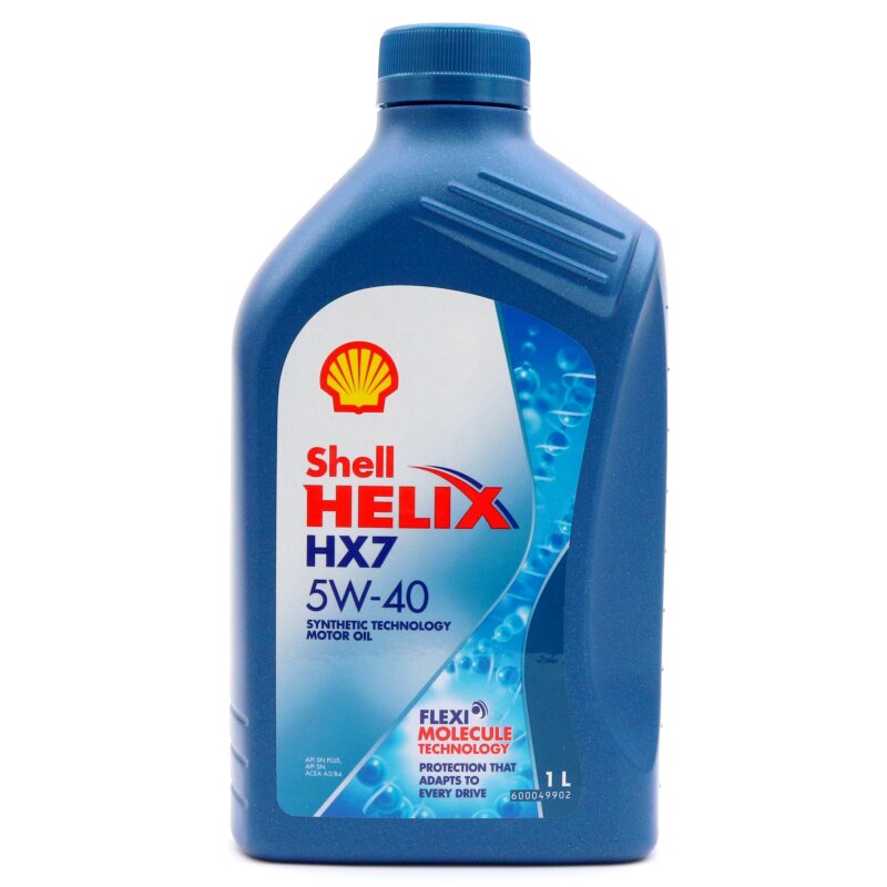 Масло моторное Shell Helix HX7 5w40 полусинтетическое, SN/SN PLUS/CF, ACEA A3/B3/B4, универсальное, 1л
Масло моторное Shell Helix HX7 5w40 полусинтетическое, SN/SN PLUS/CF, ACEA A3/B3/B4, универсальное, 1л