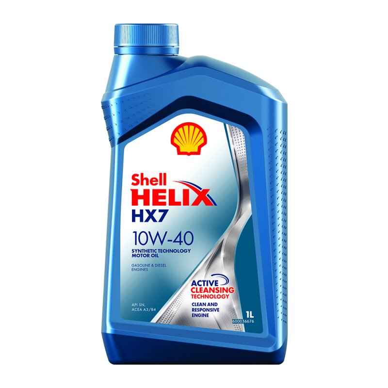 Масло моторное Shell Helix HX7 10w40 полусинтетическое, SN/SN PLUS, ACEA A3/B3/B4, универсальное, 1л
Масло моторное Shell Helix HX7 10w40 полусинтетическое, SN/SN PLUS, ACEA A3/B3/B4, универсальное, 1л