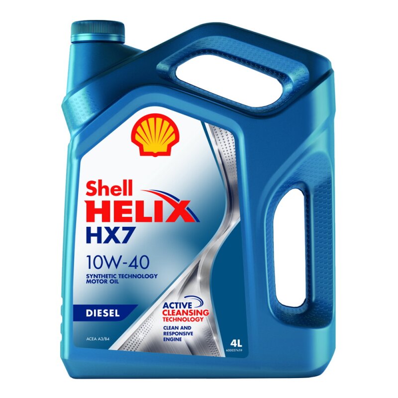 Масло моторное Shell Helix Diesel HX7 10w40 полусинтетическое, CF, ACEA A3/B3/B4, для дизельного двигателя, 4л
Масло моторное Shell Helix Diesel HX7 10w40 полусинтетическое, CF, ACEA A3/B3/B4, для дизельного двигателя, 4л