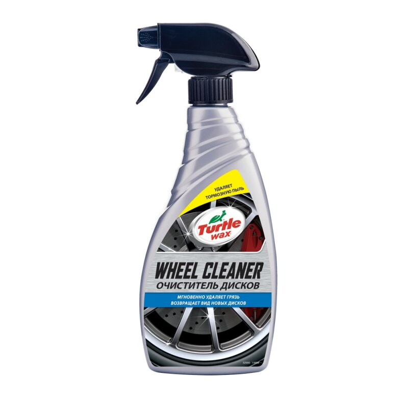 Очиститель-полироль Turtle Wax Wheel Cleaner, для легкосплавных и стальных дисков, бутылка с триггером 500мл, арт. FG6521
Очиститель-полироль Turtle Wax Wheel Cleaner, для легкосплавных и стальных дисков, бутылка с триггером 500мл, арт. FG6521
