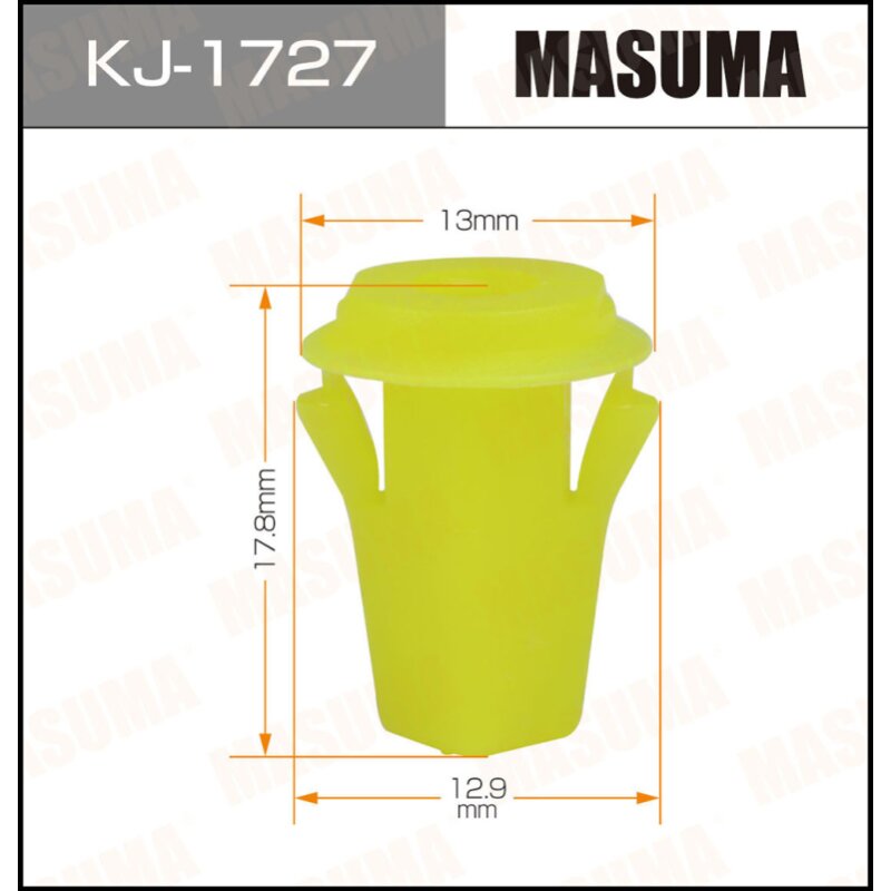 Клипса крепежная MASUMA KJ-1727 (OEM GD7B-68-AD5)
Клипса крепежная MASUMA KJ-1727 (OEM GD7B-68-AD5)