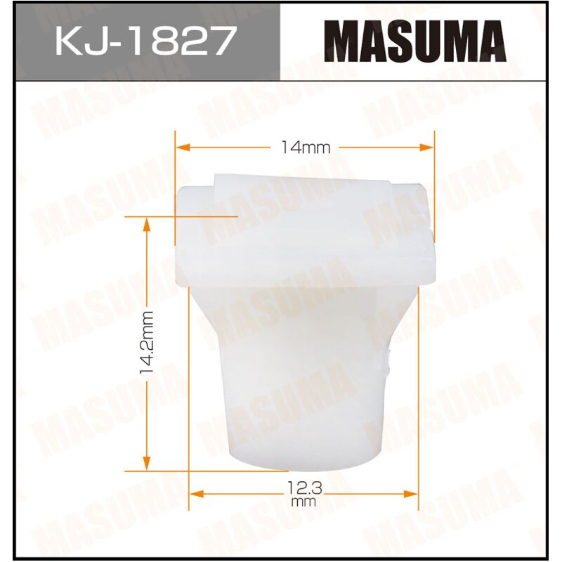 Клипса крепежная MASUMA KJ-1827 (OEM 75316-S9A-004)
Клипса крепежная MASUMA KJ-1827 (OEM 75316-S9A-004)