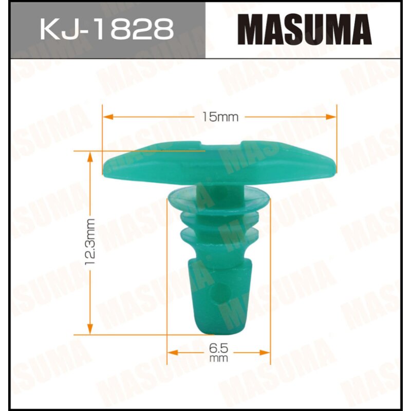 Клипса крепежная MASUMA KJ-1828 (OEM 91530-SH4-003
Клипса крепежная MASUMA KJ-1828 (OEM 91530-SH4-003