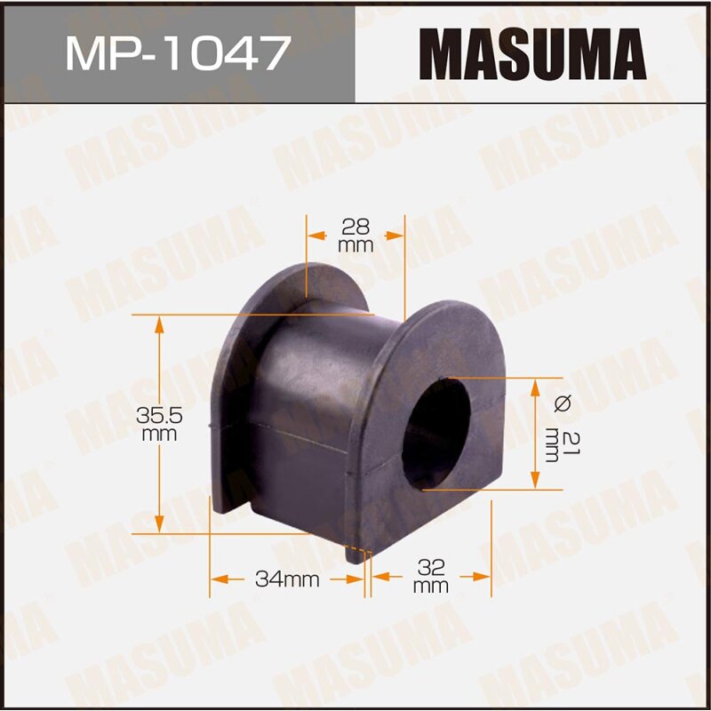 Втулка стабилизатора "Masuma" /rear /HR-V/ GH1, GH2 (стоимость за упаковку 2 шт)
Втулка стабилизатора "Masuma" /rear /HR-V/ GH1, GH2 (стоимость за упаковку 2 шт)
