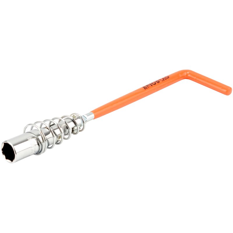 Ключ свечной АВТОДЕЛО Г-образный с карданом (пружина), 16мм (длина 250мм), арт. АД-34152
Ключ свечной АВТОДЕЛО Г-образный с карданом (пружина), 16мм (длина 250мм), арт. АД-34152