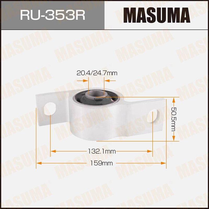 Сайлентблок "Masuma" Impreza /GG#, CD#/ front low RH
Сайлентблок "Masuma" Impreza /GG#, CD#/ front low RH