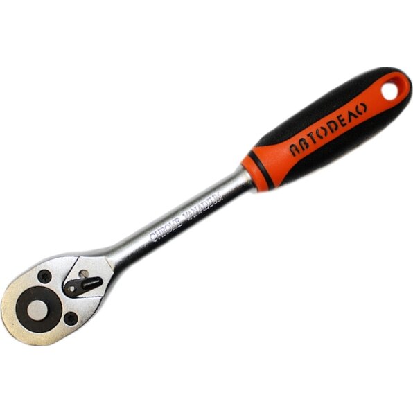 Трещотка АВТОДЕЛО с фиксатором, под квадрат 1/2", длина 250мм, арт. АД-39728
Трещотка АВТОДЕЛО с фиксатором, под квадрат 1/2", длина 250мм, арт. АД-39728