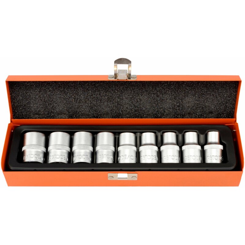 Набор торцевых головок Автодело, под размер 1/2", комплект 9 предметов, арт. 39819
Набор торцевых головок Автодело, под размер 1/2", комплект 9 предметов, арт. 39819