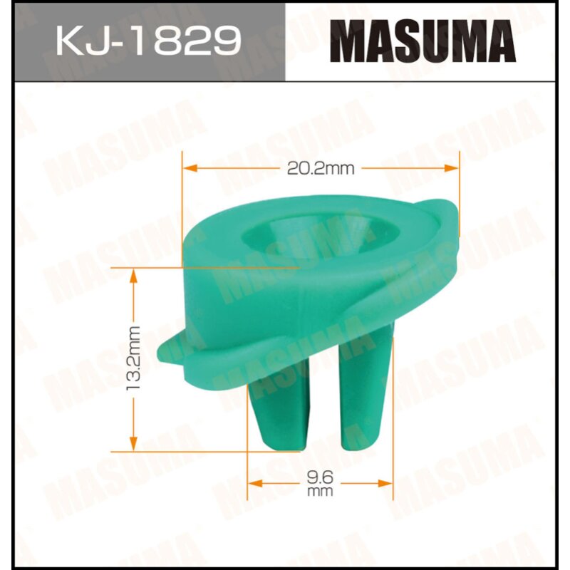 Клипса крепежная MASUMA KJ-1829 (OEM 91561-SE3-003)
Клипса крепежная MASUMA KJ-1829 (OEM 91561-SE3-003)