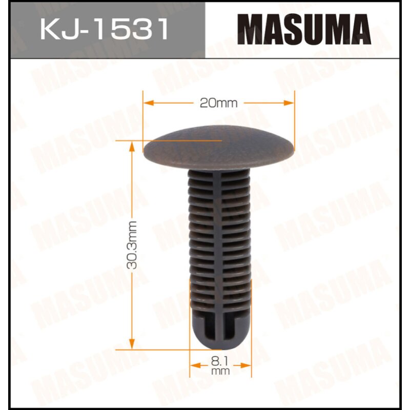 Клипса крепежная MASUMA KJ-1531 (OEM 80897-5U300)
Клипса крепежная MASUMA KJ-1531 (OEM 80897-5U300)