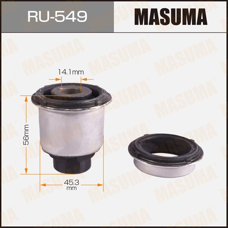 Сайлентблок "Masuma" CR-V/ RE3, RE4 rear
Сайлентблок "Masuma" CR-V/ RE3, RE4 rear