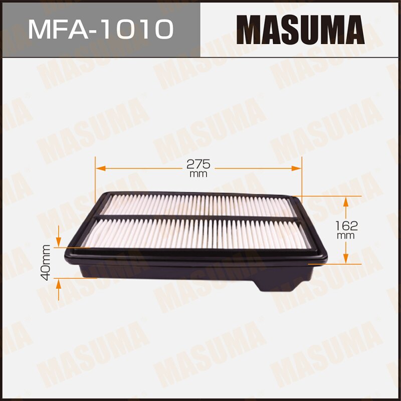 Фильтр воздушный Masuma A-887V, арт. MFA-1010V
Фильтр воздушный Masuma A-887V, арт. MFA-1010V