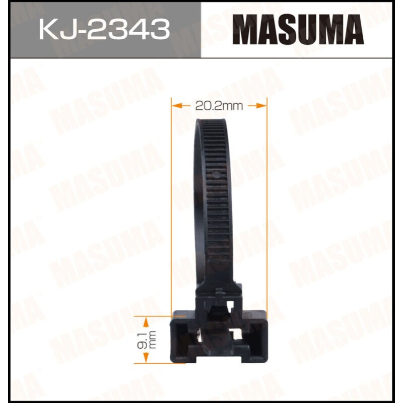 Клипса крепежная MASUMA KJ-2343 (OEM 82678-A9002
Клипса крепежная MASUMA KJ-2343 (OEM 82678-A9002