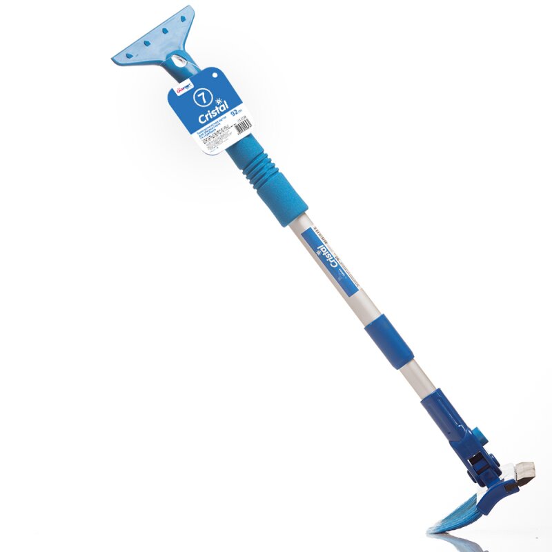 Щетка-скребок для удаления снега и льда Carfort Crystal-7, телескопическая, поворотная щетина, длина 79-110см
Щетка-скребок для удаления снега и льда Carfort Crystal-7, телескопическая, поворотная щетина, длина 79-110см