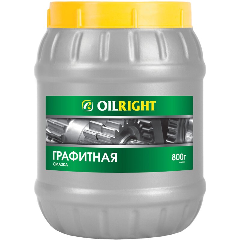 Смазка пластичная OilRight многоцелевая, графитовая, противозадирная, банка 800г
Смазка пластичная OilRight многоцелевая, графитовая, противозадирная, банка 800г
