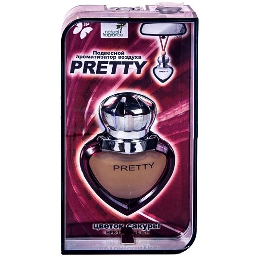 Ароматизатор Pretty "Цветок сакуры", жидкий, подвесной, флакон 8мл
Ароматизатор Pretty "Цветок сакуры", жидкий, подвесной, флакон 8мл