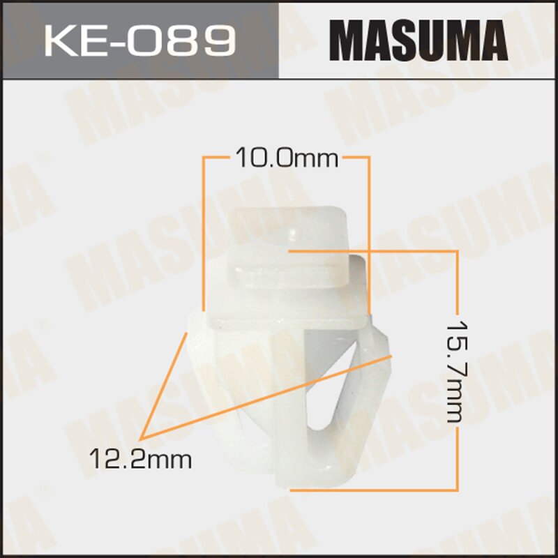 Клипса крепежная MASUMA KE-089 (OEM 75306-SZA-A01
Клипса крепежная MASUMA KE-089 (OEM 75306-SZA-A01
