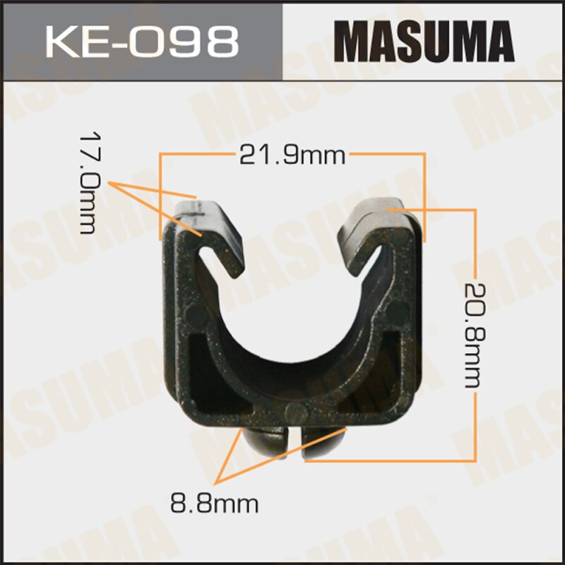 Клипса крепежная MASUMA KE-098 (OEM 1104J-10012-5
Клипса крепежная MASUMA KE-098 (OEM 1104J-10012-5