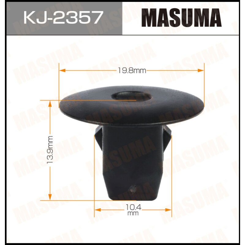 Клипса крепежная MASUMA KJ-2357 (OEM 90682-SEA-003)
Клипса крепежная MASUMA KJ-2357 (OEM 90682-SEA-003)
