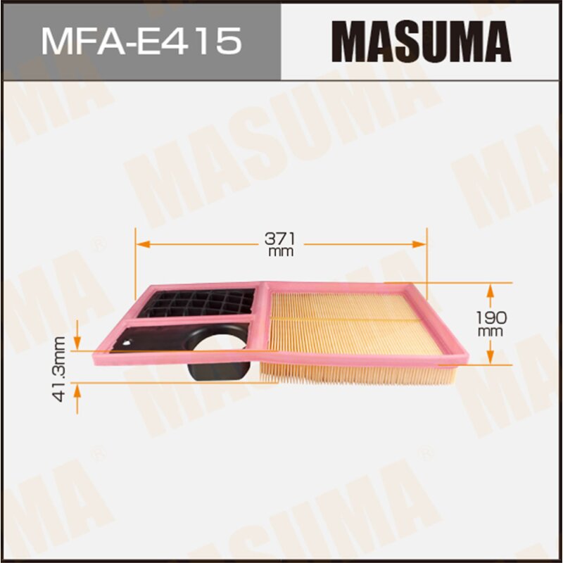 Фильтр воздушный Masuma A0470, арт. MFA-E415
Фильтр воздушный Masuma A0470, арт. MFA-E415