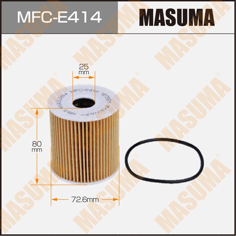 Фильтр масляный Masuma OE0007, арт. MFC-E414
Фильтр масляный Masuma OE0007, арт. MFC-E414