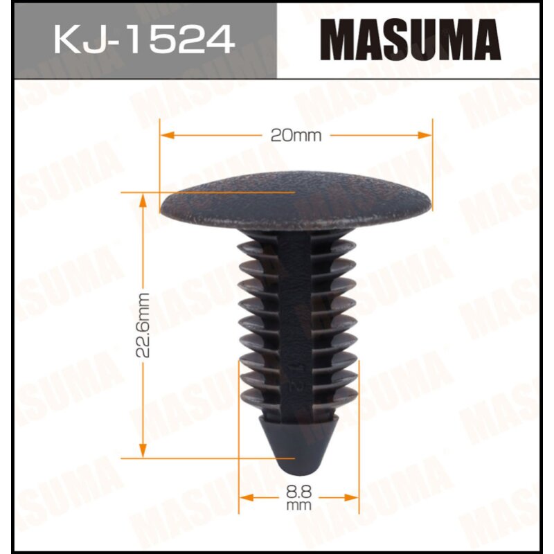 Клипса крепежная MASUMA KJ-1524 (OEM 01553-04783)
Клипса крепежная MASUMA KJ-1524 (OEM 01553-04783)
