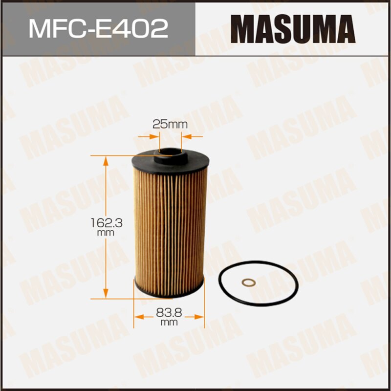 Фильтр масляный Masuma, арт. MFC-E402
Фильтр масляный Masuma, арт. MFC-E402