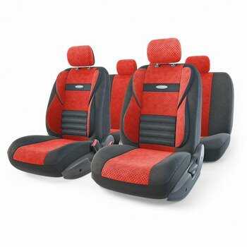 Чехлы AUTOPROFI COMFORT COMBO для передних и задних сидений, велюр, черный/красный цвет, 11 предметов
Чехлы AUTOPROFI COMFORT COMBO для передних и задних сидений, велюр, черный/красный цвет, 11 предметов