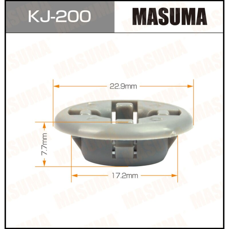 Клипса крепежная MASUMA KJ-200 (OEM 53454-12010)
Клипса крепежная MASUMA KJ-200 (OEM 53454-12010)
