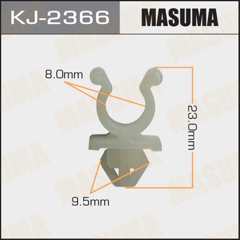 Клипса крепежная MASUMA KJ-2366 (OEM 65722-01E00
Клипса крепежная MASUMA KJ-2366 (OEM 65722-01E00
